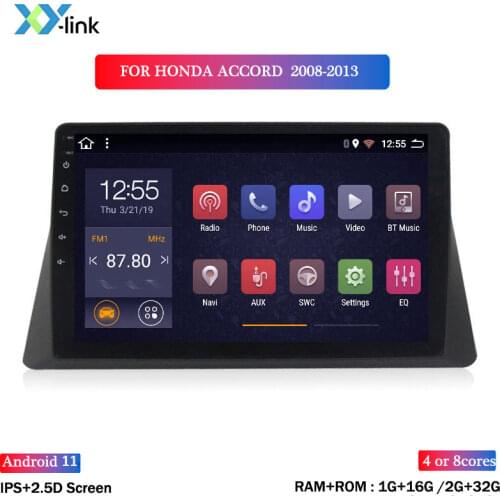 10 INCH Android car dvd multimedia player For Honda ACCORD 8 2008-2013 gps navigation system radio audio accessories bt no 2 din