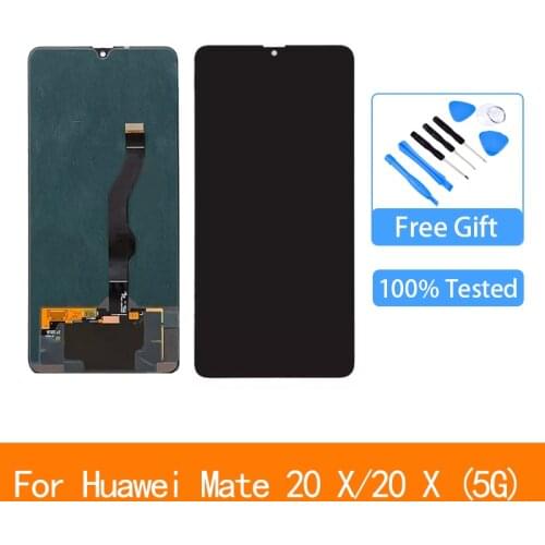 100% Original 7.2'' AMOLED Display 20X （5G） for Huawei Mate 20X 20 X Full LCD Touch Screen Digitizer Repair Parts