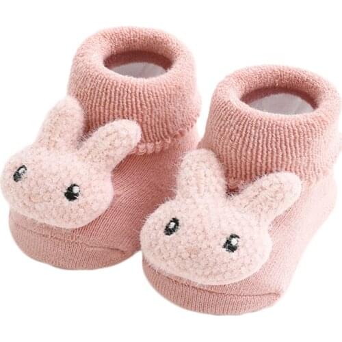 Toddler Baby Winter Autumn Cable Knitted Knee High Long Socks Solid Color Infant Little Girls Cotton Stockings Leg Warmers 0-3 Y