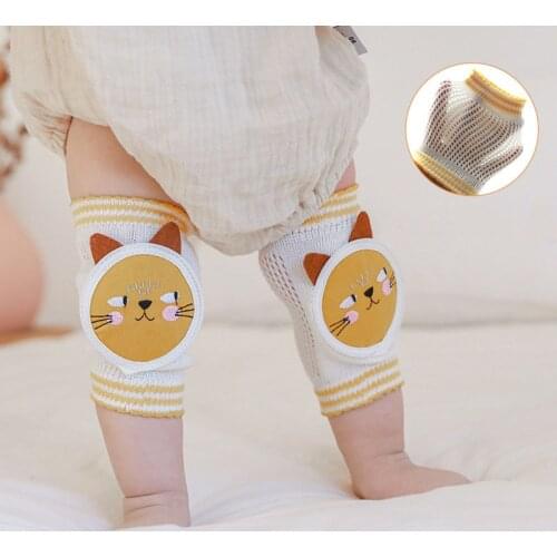 Spring Summer Cute Zoo Baby Boy Baby Knee Pads Breathable Mesh Childrens Socks Baby Accessories Leg Warmers For Girl