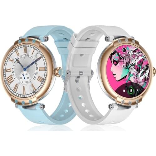 1.35 Inch AMOLED Round Screen M30 Smart Watch Men Women Sports Heart Rate Blood Pressure IP68 Waterproof Clocks Hours Smartwatch