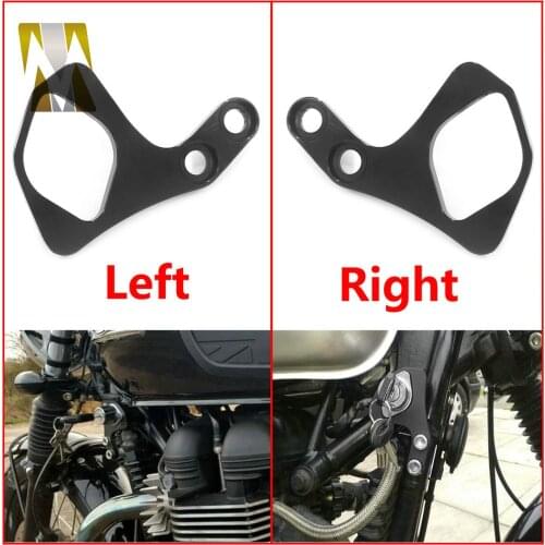 Motorcycle Ignition Key Bracket Right / Left Holder For Triumph Scrambler Bonneville T100 SE Thruxton Decorative Accessories