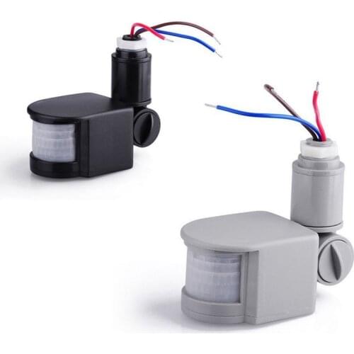 AC 220V Motion Sensor Light Switch Automatic Infrared PIR Motion Sensor Switch for LED Light Lamp light accessory Mayitr