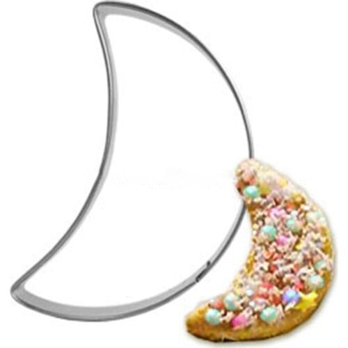 Ramadan Islamic Eid Mubarak Moon Stainless Steel Cookie Cutter Biscuit Pastry Cake Decor Baking Fondant DIY Mold Tools