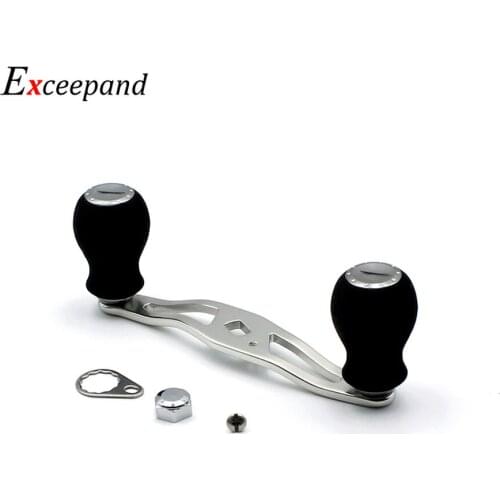 Exceepand 95mm Repair Fishing Reel Handle Baitcasting Fishing Reel Grip for Abu Garcia Daiwa Reel Fishing Tackle Accessory DIY