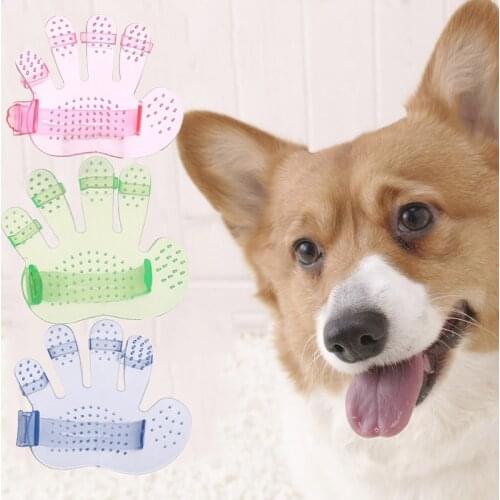 Five-finger Pet Bath Brush Palm Brush Dog Brush Cleaning Five-finger Brush Head Pet Supplies