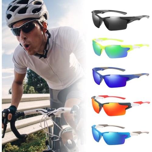 1 pcs Fashion Sunglasses Sports Goggles Polarized UV400 Lens Dust Proof Sunglasses for Men Women Cycling Driving Camping Fishing