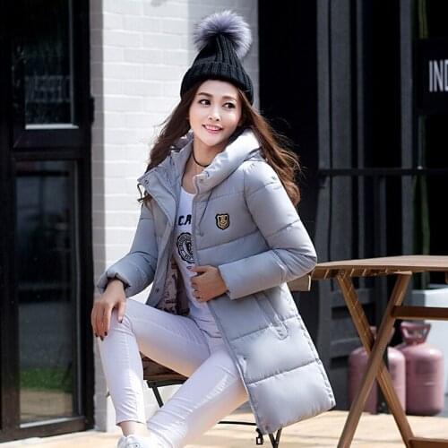 Special Offer Time-limited Will Cotton-padded Clothes 2019 Long Mianfu Urban Leisure Time Woman Armband Jacket Loose Coat Agent