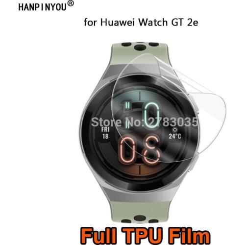 For Huawei Watch GT 2e GT2e Sports Smart Watch Clear Soft TPU Full Cover Film Screen Protector (Not Tempered Glass)