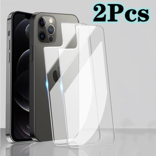 10pcs Back Tempered Glass For iPhone 11 12 Pro Max 8 7 6 6S Plus Screen Protector Film For iPhone 12 mini SE20 X XR XS MAX Glass