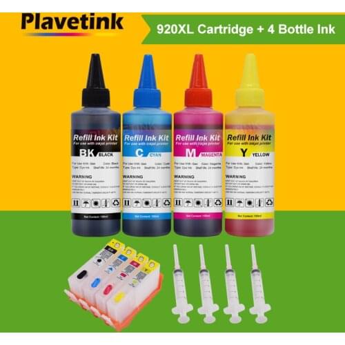 Plavetink Ink Cartridge Replacement For HP 920 XL Officejet 7000 7500 7500a 6000 6500 6500A Cartridges + Printer Ink refill kit