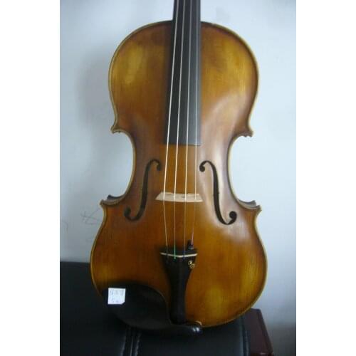 16.5" viola nice flamed maple wood back , side , spruce top Stradi model viola