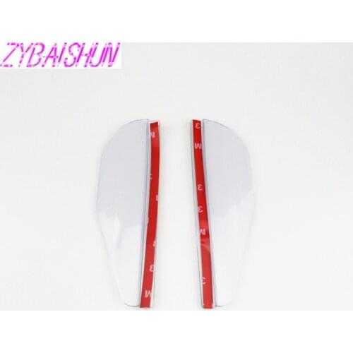 2 pieces car rearview mirror waterproof awning rearview mirror eyebrows for Toyota Camry Corolla RAV4 Yaris Highlander/Land