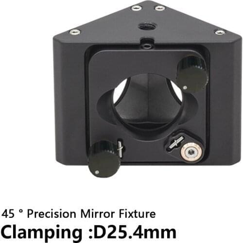 45 ° precision mirror fixture Clamping D25.4mm Thread pressing ring type Lens sleeve Scientific research experiment support