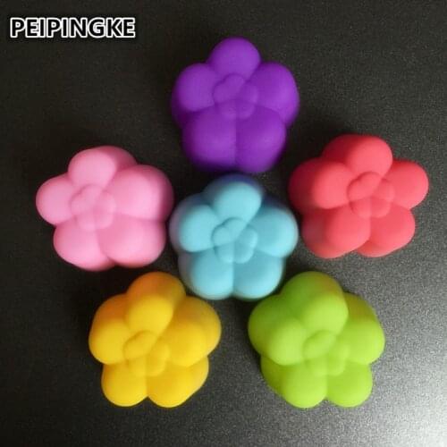 5pcs Food-grade silicone chocolate mold pudding jelly cake mould 3cm the plum blossom shaped bakeware