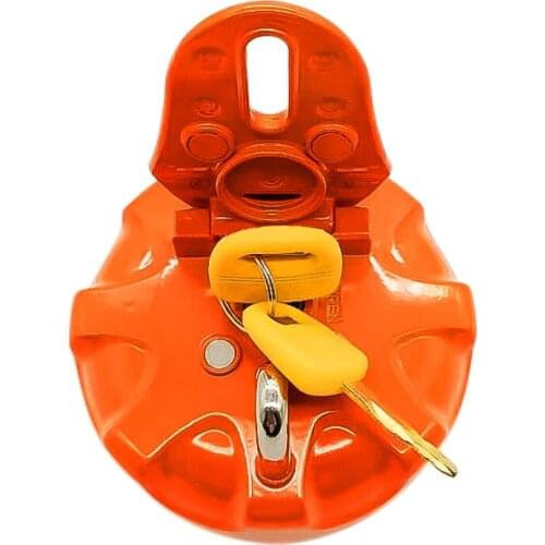 Excavator accessories For HITACHI ZX ZAX60/70/120/240/330-3/200-5 excavator fuel tank cap anti-theft diesel tank cap