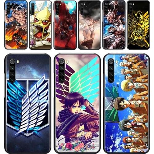 Anime Attack on Titan for OPPO Reno 2 Z 2Z 2F 3 4 Pro 4G 5G ACE 10X ZOOM F7 A5 A9 2020 Silicone Soft Black Phone Case