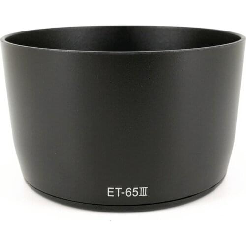Lens Hood ET-65III for Canon EF 100-300mm f/4.5-5.6 70-210mm f3.5-4.5 100mm f2 85mm f1.8 USM 135mm f2.8