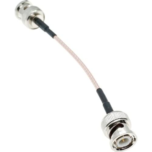 BNC male to BNC male Q9 plug connector crimp adapter RF Pigtail FPV Jumper RG316 Cable