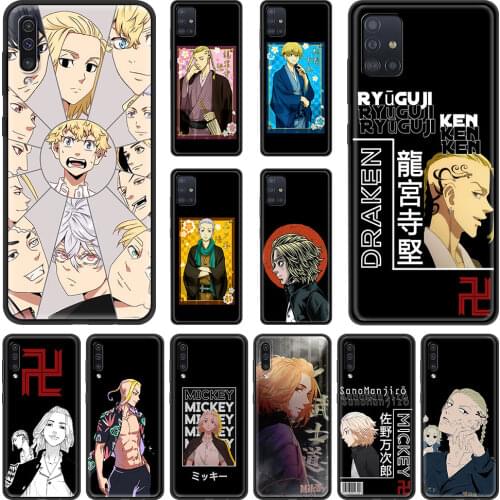 Phone Case for Samsung Galaxy A51 A71 A70 A50 A40 A20s A30 A10s A20e A10 A02s A01 Silicon Cover Anime N-NarutoS Cool akatsuki