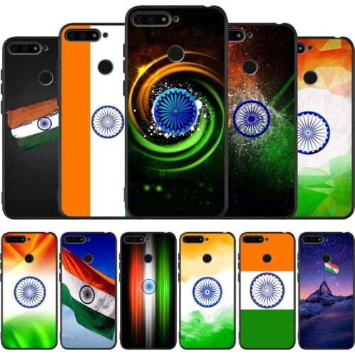 Indian Flag black Silicone Phone Case For honor 30 20 Pro 8 8X 9 10 20 Lite Mate 10 20 30 Lite Pro cover