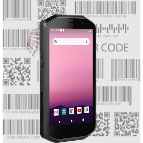 IP65 5 inch courier 1D/2D scanner android 9.0 handheld rugged pda HQ51
