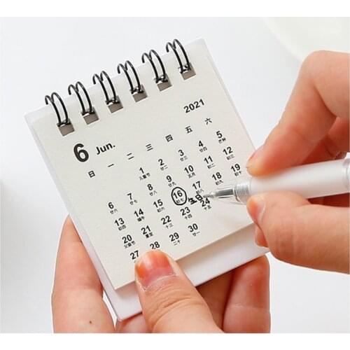 Y8AC Creative Decoration Stationery School Supplies for Office Gift for Friends or Partners Desk Calendar Creative 2022
