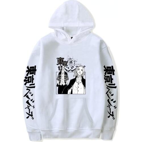 XS-4XL Anime Tokyo Revengers Manjiro Sano Pattern Cosplay Hoodies & Sweatshirts Men Women Long Sleeve Hooded Sportswear C29M295