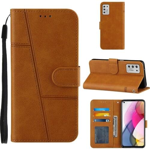 Retro Vintage PU Leather Card Slot Pocket Shockproof Phone Case for Motorola Moto G Stylus 2021 Cover Photo Frame