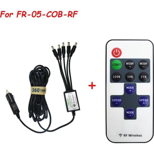 LED Camping Light Controller Cable For FR-05-COB Wireless Remote to Control FR-13 RF Portable Outdoor Tent Lamps