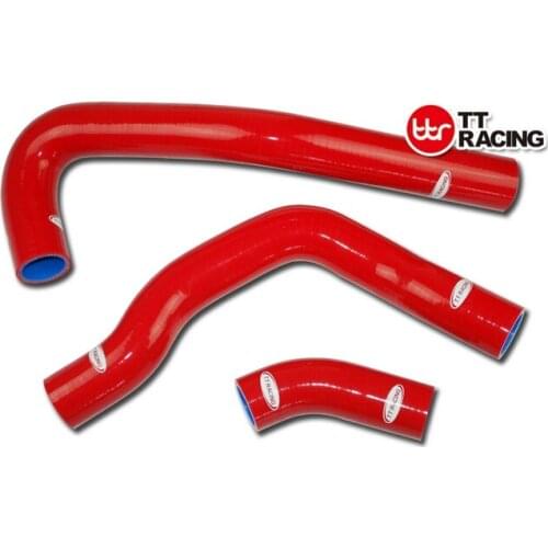 TT1601RE - SILICONE RADIATOR HOSE KIT FOR NISSAN SILVIA 180SX S13 CA18DET RED