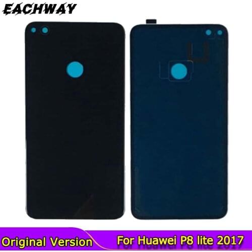 For Huawei P8 Lite 2017 Battery Cover Back Glass Panel GR3 2017 Rear Door Housing Case For Huawei P9 Lite 2017 Back Glass Cover