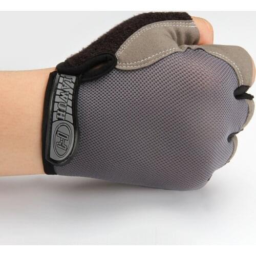 Indoor Sports Fitness Half Finger Gloves Mens And Womens General Anti Slip Breathable Gloves Palm Shock Absorption Spring And