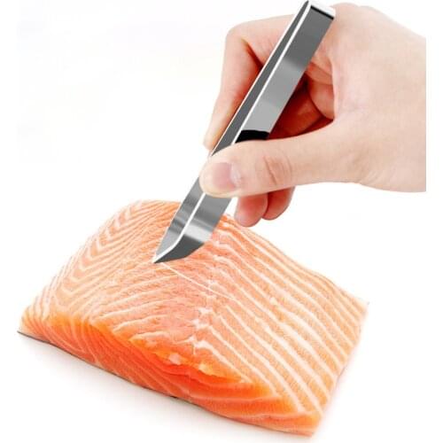 1 PC Fish Bone Tweezers Pincer Clip Puller Remover Tongs Fish Stainless Steel Bone Plucking Clamp Kitchen Gadgets Seafood Tools