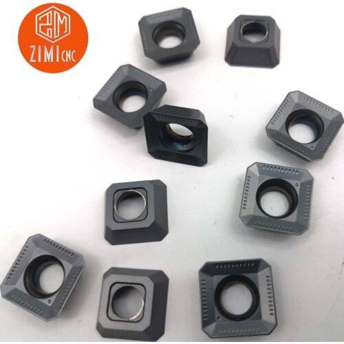 10pcs SEKT1204AFTN Carbide Insert SEKT1204AFTN-XM LDA Milling Blade Machine Tool Insert for Steel, Cast Iron, Stainless Steel