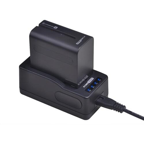 1x 7200mAh NP-F970 NP-F960 NP F970 NP F960 Battery + Ultra LED Rapid Battery Charger For SONY F930 F950 F770 F570 NP-F750 NPF770