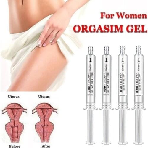 4pcs Pheromone Exciter Women Orgasm Vagina Tightening Gel Moistening Enhancer Aphrodisiac Increase Sexual Stimulant Lubricant