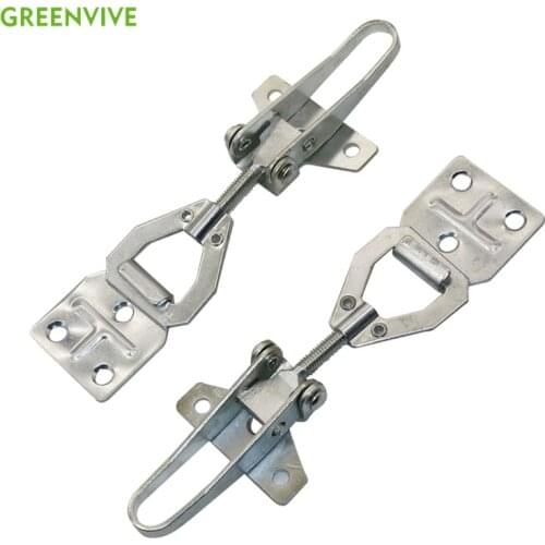 4PCS Adjustable Beehive Lock Fasteners Bee Box Locked Buckle Hive Bottom Rope Transfer Connector Beekeeping Supplies