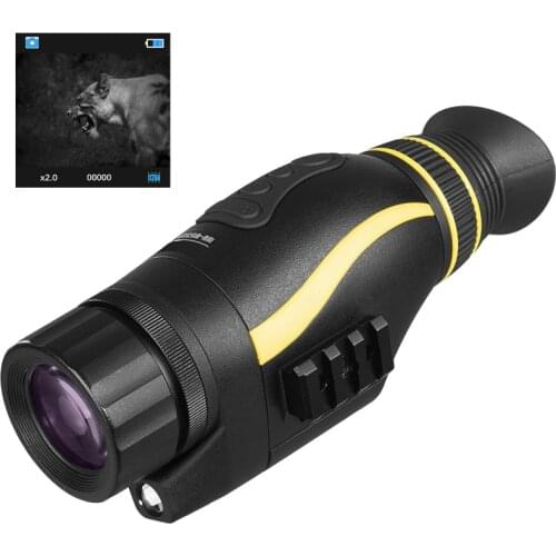 4X35 Infrared Digital Night Vision Device Image & Video Recording Multi-Function 4X35 Day & Night Monocular IR Telescope