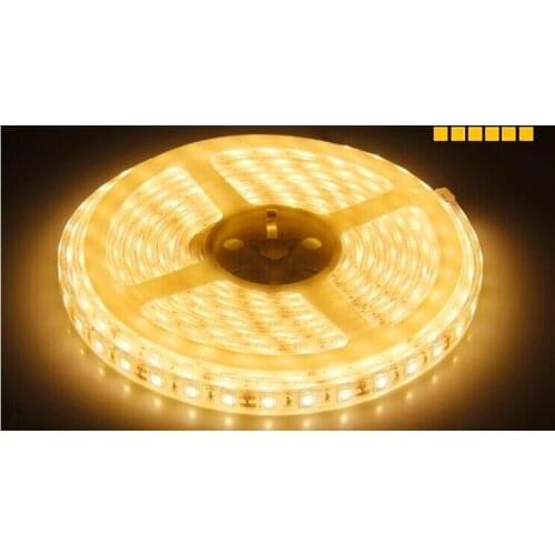 5730 SMD 5M 16FT 300LED;waterproof in silicon tube;IP66 LED flexible strip;DC12V input;23-25lm/LED