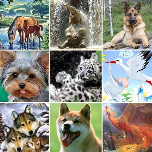 40x50x70 diamond painting 5D Full Square Diamond embroidery mosaic Cross Stitch DIY Wall Sticker home Decoration Christmas Gift