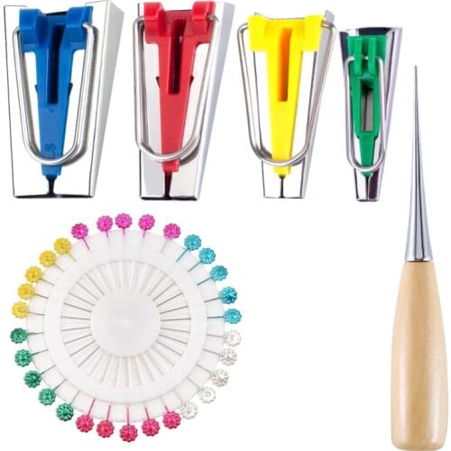 LMDZ Bias Tape Makers Sewing Accessories Bias Tape Makers Machine Tools Bias Binding Tape Maker DIY Patchwork Quilting Tool