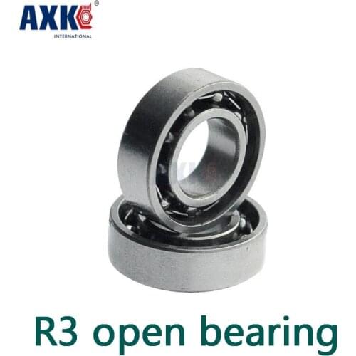 Axk High Quality R3 Open Shielded Bearing Inch Series 4.762x12.70x3.967 Mm Miniature Shielded Ball Bearing