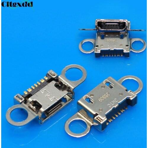 Cltgxdd 1pcs Micro USB connector , 7 pin female USB jack socket charging port For Samsung S6 S6 edge G920F G920V G9200 G9250