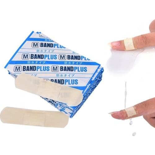 1/10/20/30/50pcs Waterproof Adhesive Bandage First Aid Breathable First Aid Kit Medical Hemostatic StickersChildren Adult