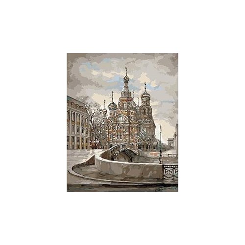 MaHuaf-W720 St. Petersburg City painting by numbers on canvas DIY oil digital paint by number for home decor
