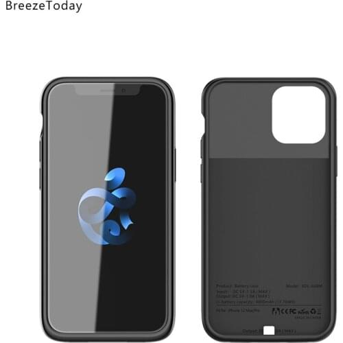 New Battery Charging Case For iPhone 12 Pro Max Power Bank For Protect Case Power Case Battery Case For iPhone 12 Pro Series