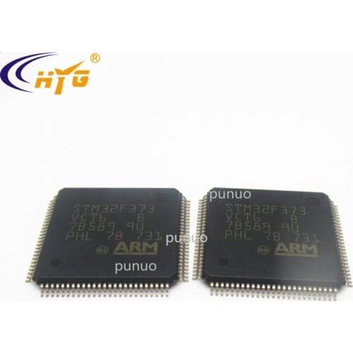 Original Authentic STM32F373VCT6 Encapsulation LQFP100 32-bit MCU+FPU Microcontroller 256K Flash 32KB SRAMSignle Chip 2.0-3.6V
