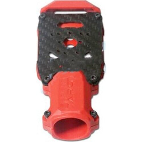 Tarot-RC 25mm plastic motor mount black TL96027-01 red TL96027-02 for 25mm carbon tube DIY 6-axis / 8-axis aircraft rack