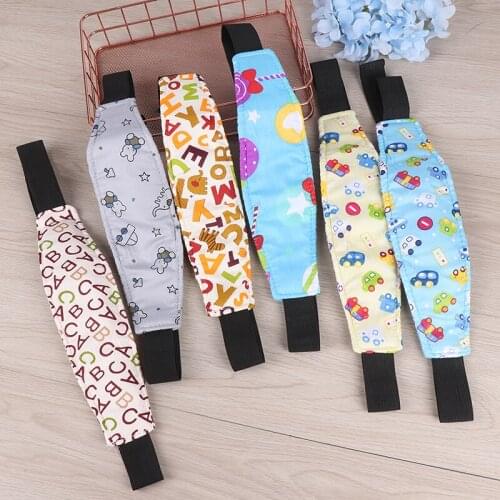 Kids Adjustable Fastening Belts Baby Car Safety Seat Sleep Positioner Infants And Toddler Head Support Pram Stroller Accessories